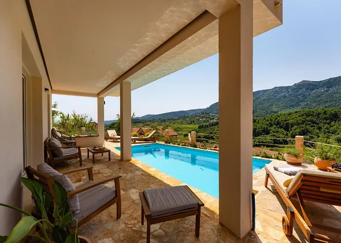 בית נופש My Dalmatia - Sea View Amaria With Private Pool *