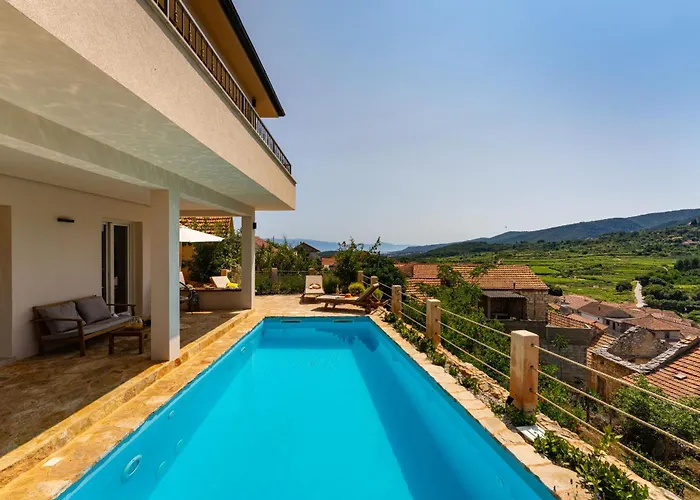 My Dalmatia - Sea View Amaria With Private Pool בית נופש Svirce