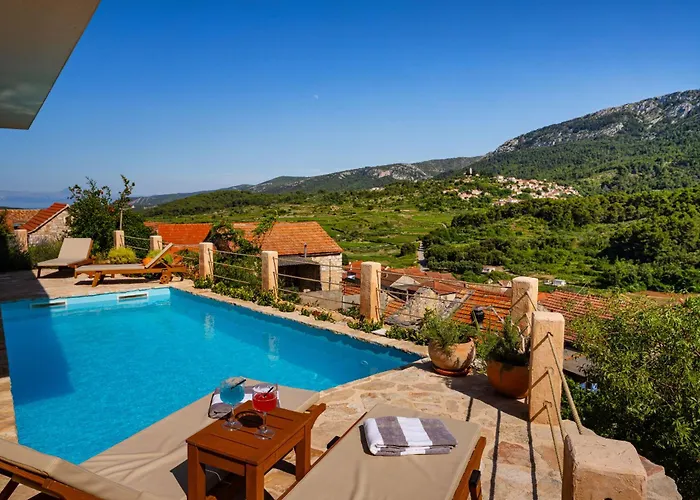 בית נופש My Dalmatia - Sea View Amaria With Private Pool Svirce