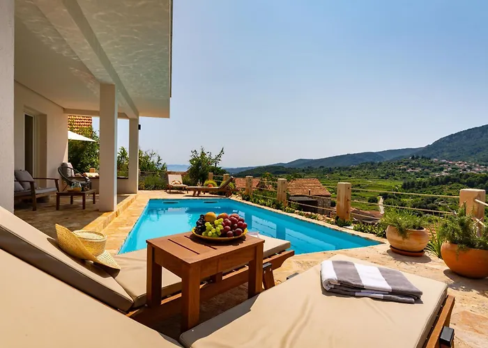 בית נופש My Dalmatia - Sea View Amaria With Private Pool *