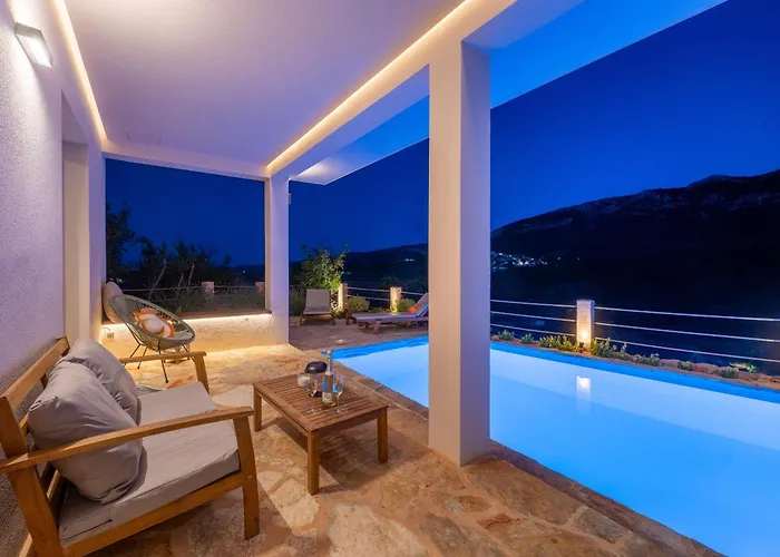 My Dalmatia - Sea View Amaria With Private Pool Svirce