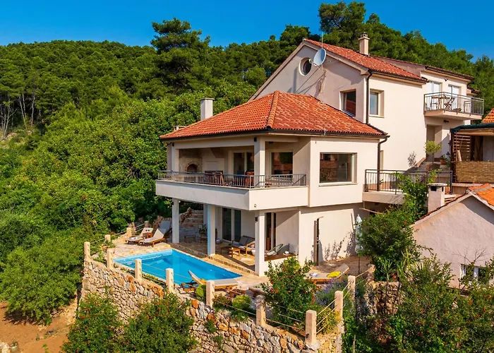 בית נופש My Dalmatia - Sea View Amaria With Private Pool *