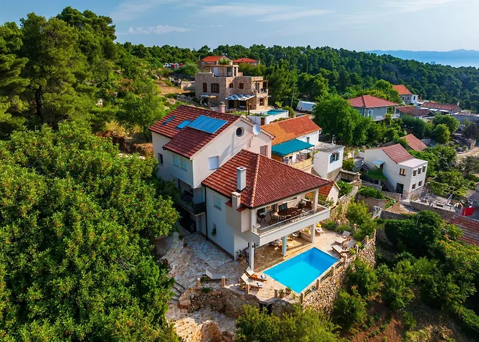 My Dalmatia - Sea View Amaria With Private Pool בית נופש Svirce